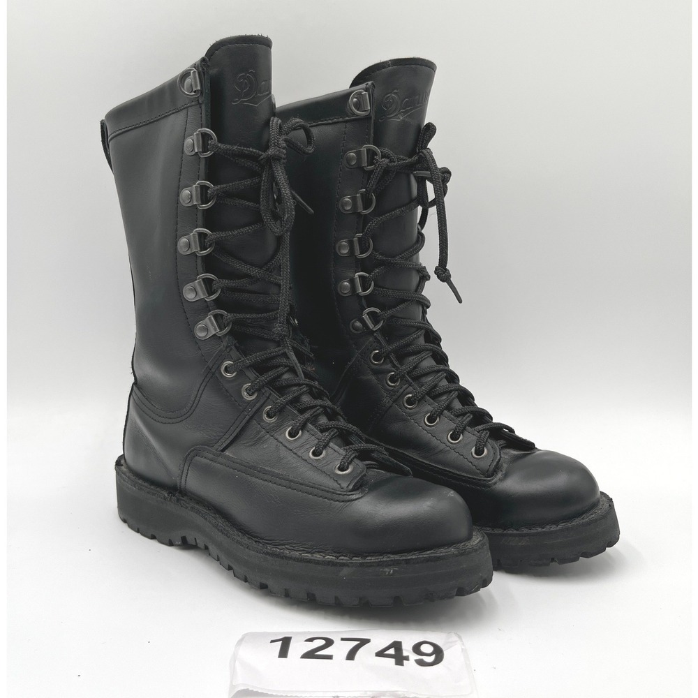 Danner Fort Lewis Boots Womens Size 7 Black Excellent Vibram Gore-Tex USA Made